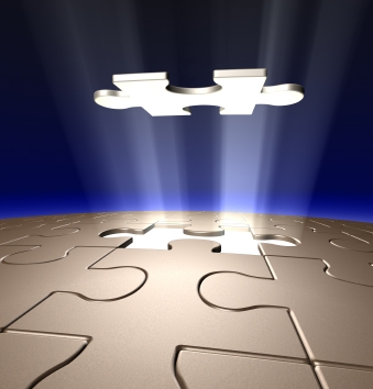 two-hybrid assays help fit molecules together like puzzle pieces image shows a puzzle