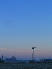Kunze Farm Windmill Kunze farm windmill at dawn