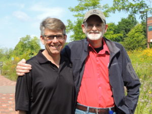 Jim and John one year later.