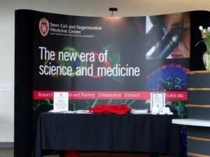 Picture of Stem Cell Booth display from last year's meeting