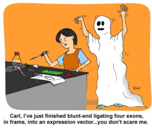 Lab science cartoon