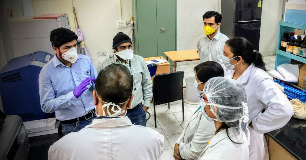Scientists in India train on the Maxwell RSC 48