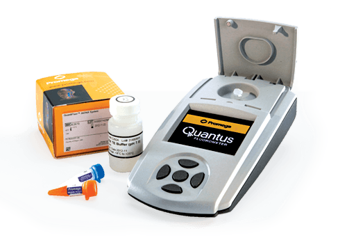 Quantus Fluorometer and QuantiFluor ONE dsDNA System