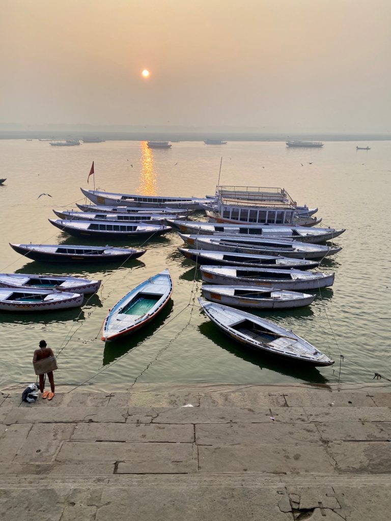 Ganges River at Varanais, India. Sanitation efforts like those driven by events like World Water Day 2021 are critical to clean water supplies.