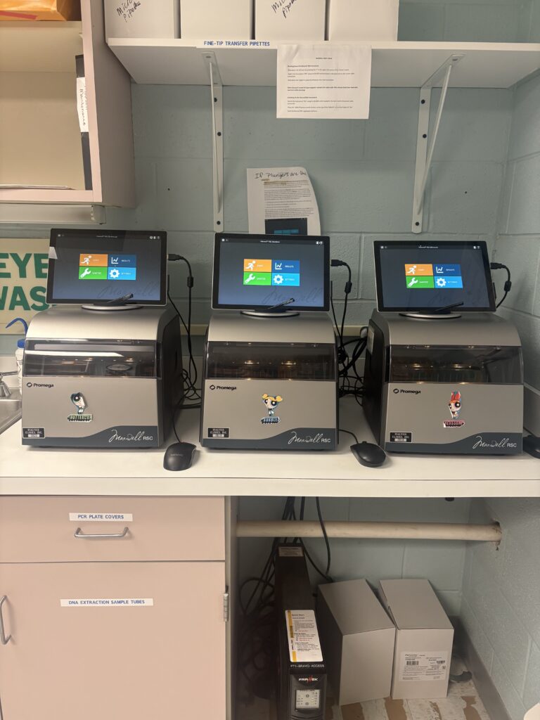 The DCi lab currently operates three Maxwell® instruments.